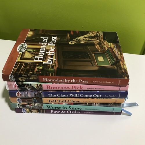 Annie's Mysteries Of Aspen Falls Lot Of 6 HC/DJ Cozy Mysteries Ribbon Bookmarks - Bild 5 von 8