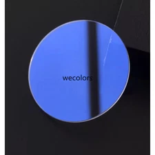 Sapphire AR Blue Flat 1.0-3.0mm Thick Watch Glass Crystal Special Size 26-42mm