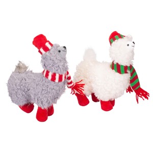 christmas llama plush