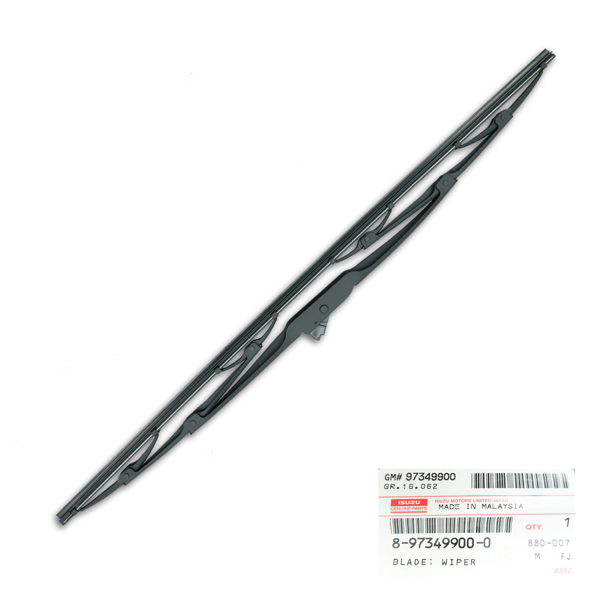 RH Wiper Blade Windshield Genuine Black For Isuzu D-Max Dmax Pickup 2012 2018