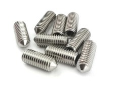 Vis Sans Tête Six Pans Creux Bout Cône DIN 914 Acier Inox