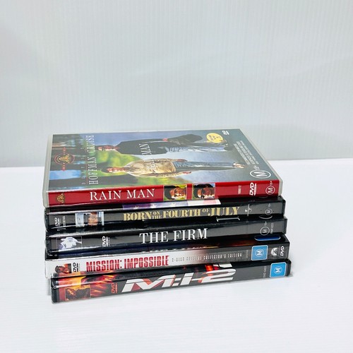 Tom Cruise DVD Movie Bundle x 5 - 4 New/Sealed Rain Man, The Firm + Region 4 - Picture 14 of 17