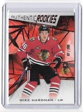2021-22 UPPER DECK SP GAME USED MIKE HARDMAN AUTHENTIC ROOKIES 97/205