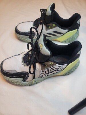 Adidas Sz  5 1/2 Star Wars Jedi Master Sneakers Preowned Spring Summer Fun  