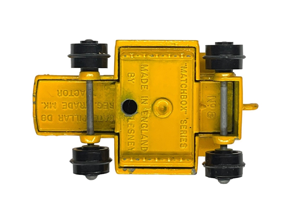 ミニカー MATCHBOX No.8 CATERPILLAR TRACTOR Matchbox 8b, Caterpillar Tractor - Free Price Guide & Review