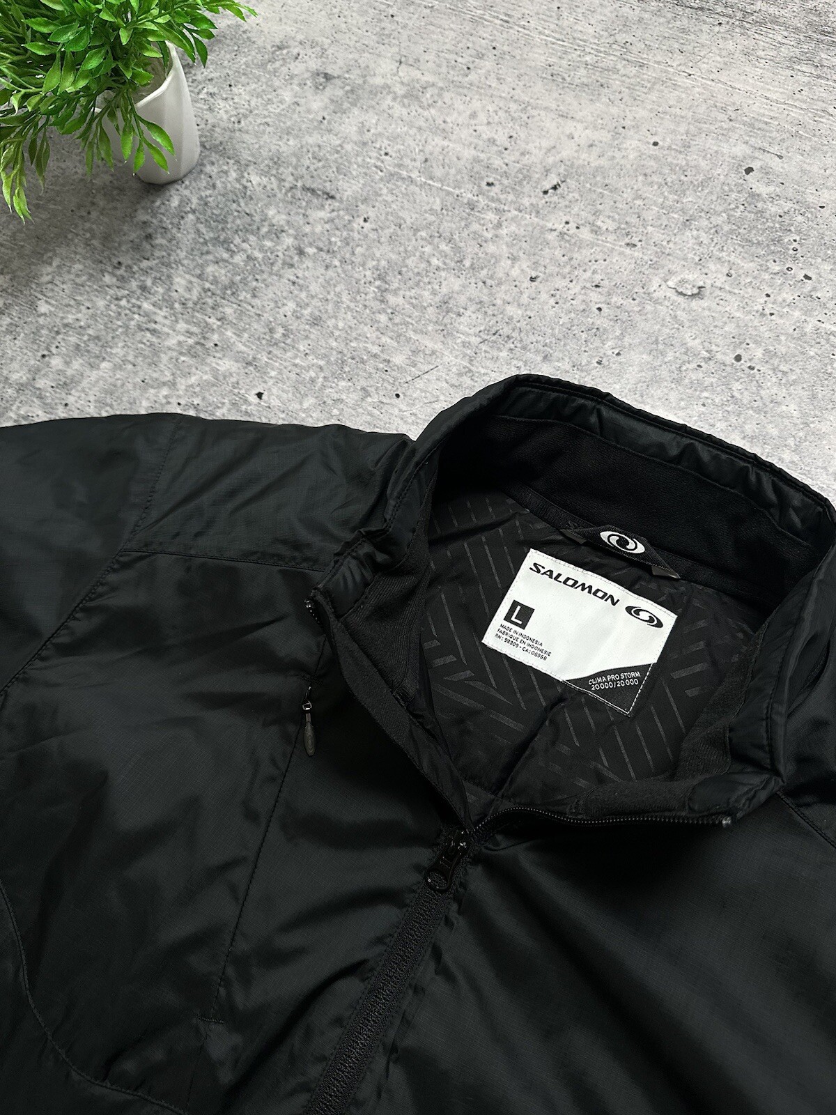 Giacca vintage Salomon trapuntata montagna escursionismo outdoor Y2K streetwear neve