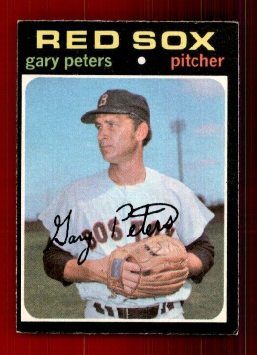 1971 O-Pee-Chee #225 Gary Peters EX-EX+