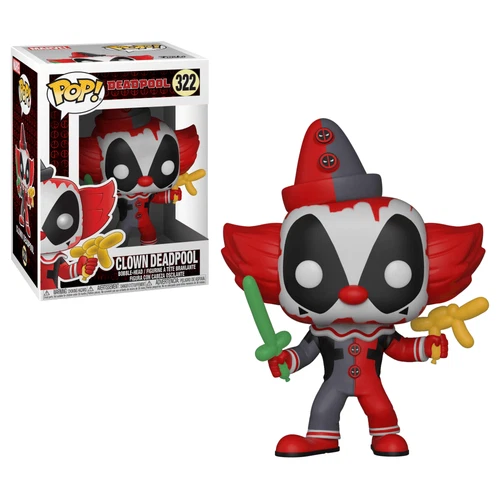 Funko Pop! Marvel Deadpool - Figura Vinilo Payaso Deadpool #322 - NUEVO