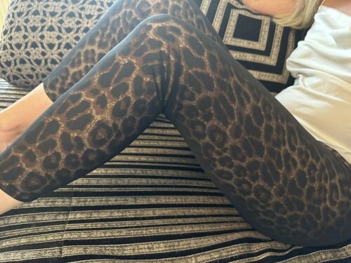 Leo Thermo Leggings , animal print , Sexy Leggings , Gefüttert XS/S (4)