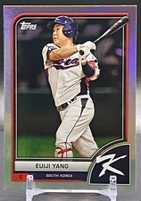 2023 Topps World Baseball Classic #68 EUIJI YANG South Korea Silver Foil