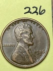 1926-S LINCOLN WHEAT CENT, LOW MINTAGE DATE "EXTREMELY FINE" condition  #226