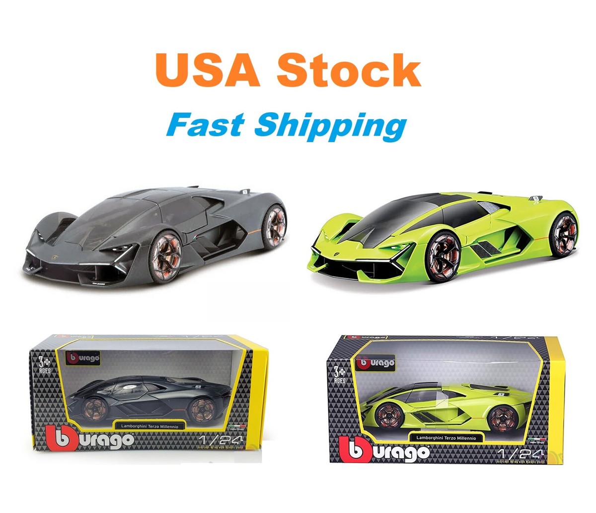 Lamborghini Terzo Millennio Hardtop BBurago Metal 1:24, 7.25