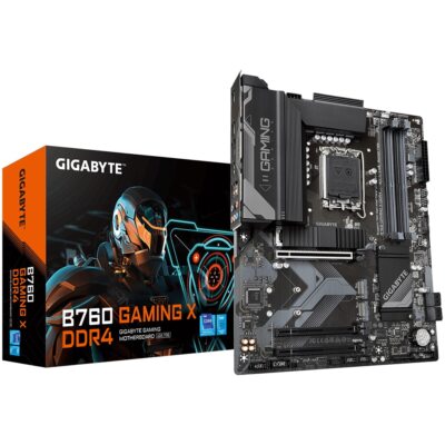 Gigabyte B760 GAMING X DDR4 LGA 1700 motherboard, 4x ram slots, max. 128GB