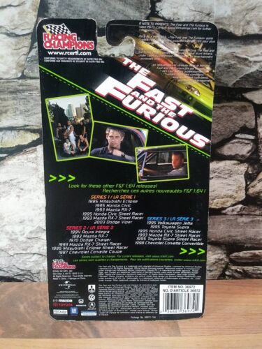 Fast & Furious 1/64 RACING CHAMPIONS 1993 Mazda RX-7 Dom Toretto Series 1 - Picture 2 of 5