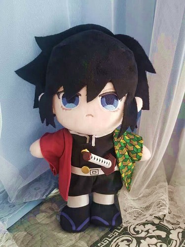 Demon Slayer Tomioka Giyuu Plush 20cm Doll Dress Up Toy Anime Pluhsie Pillow - Picture 2 of 8
