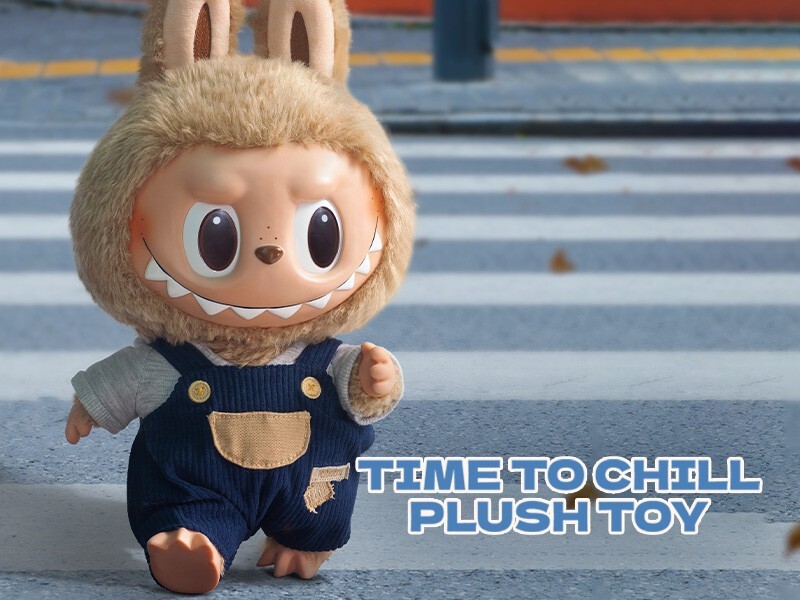 POP MART LABUBU TIME TO CHILL Plush Toy H370mm Figure JAPAN