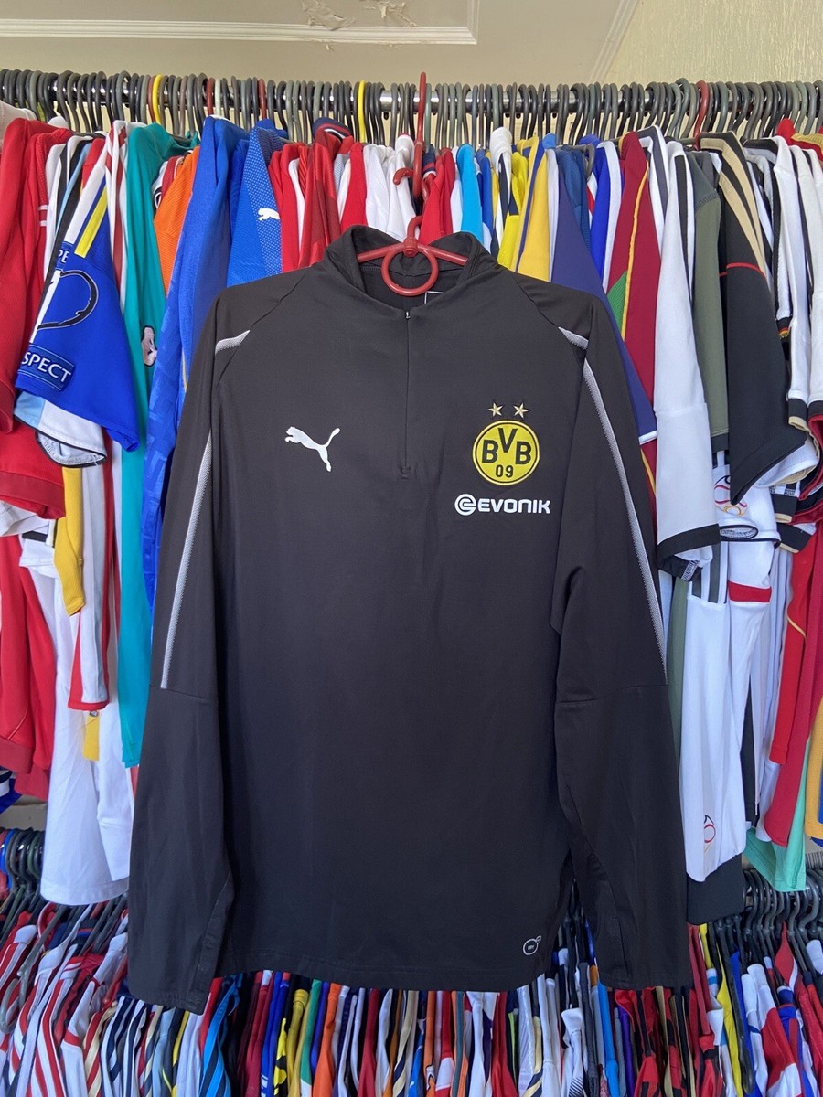 BORUSSIA DORTMUND 2018 2019 1/4 ZIP TRAINING SWEATSHIRT PUMA