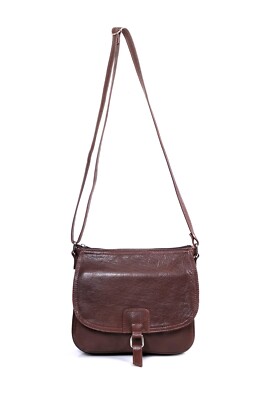 Damen Echtleder langer Riemen Umhängetasche Schultertasche Handtasche Handtasche Neu