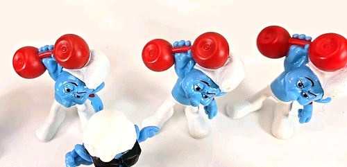Smurf Lot of 11 Figures McDonald's Collectible Toys Various Years - Picture 7 of 7