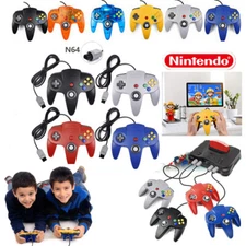 Wired Controller Joystick Compatible For Nintendo 64 N64 Video Game Console