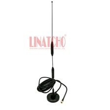 Omni GSM 900/1800MHz Magnetic Base Bracket Dual Band Antenna 3m Cable SMA Male