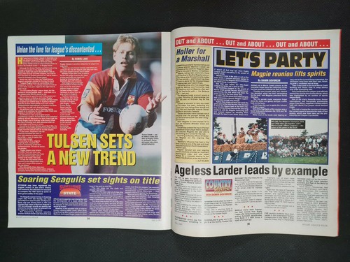RUGBY LEAGUE WEEK Magazine July 2 1997 NRL QRL Australian footy - Bild 2 von 4