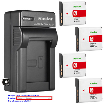 Kastar Battery Wall Charger for Sony NP-BG1 Sony Cyber-shot DSC-HX30V Camera