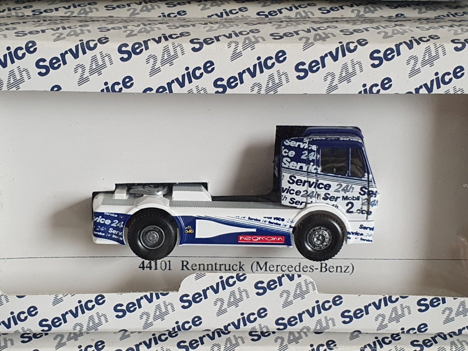Wiking H0 Mercedes Benz Pritschenhängerzug NG, azurblau (0455 01) ab 23,19 € | Preisvergleich bei