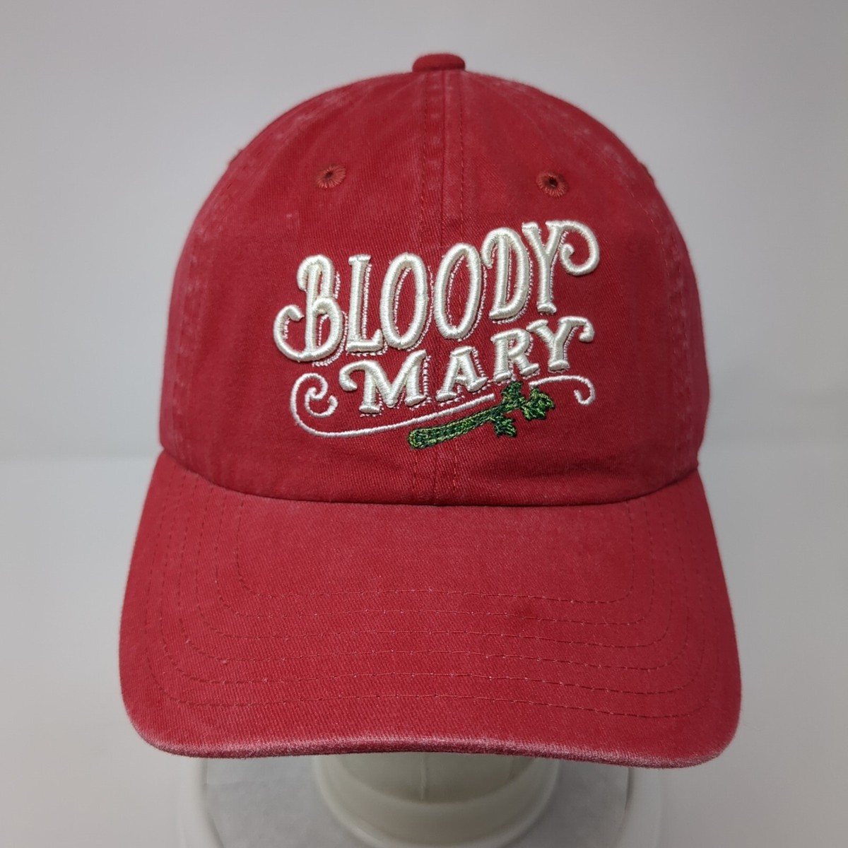 Bloody Mary Slideback Hat Red OS Adjustable Archive Cocktail