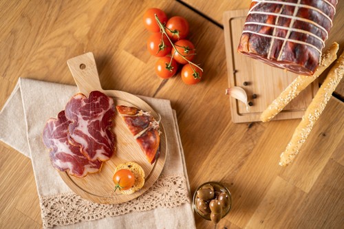 Moretti® Capocollo Coppa Stagionata Salume Artigianale Calabrese 800g+ - Foto 25 di 27