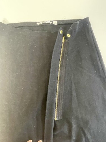 COUNTRY ROAD Black Wool Blend Winter Weight Skirt Size XS - Picture 3 of 7