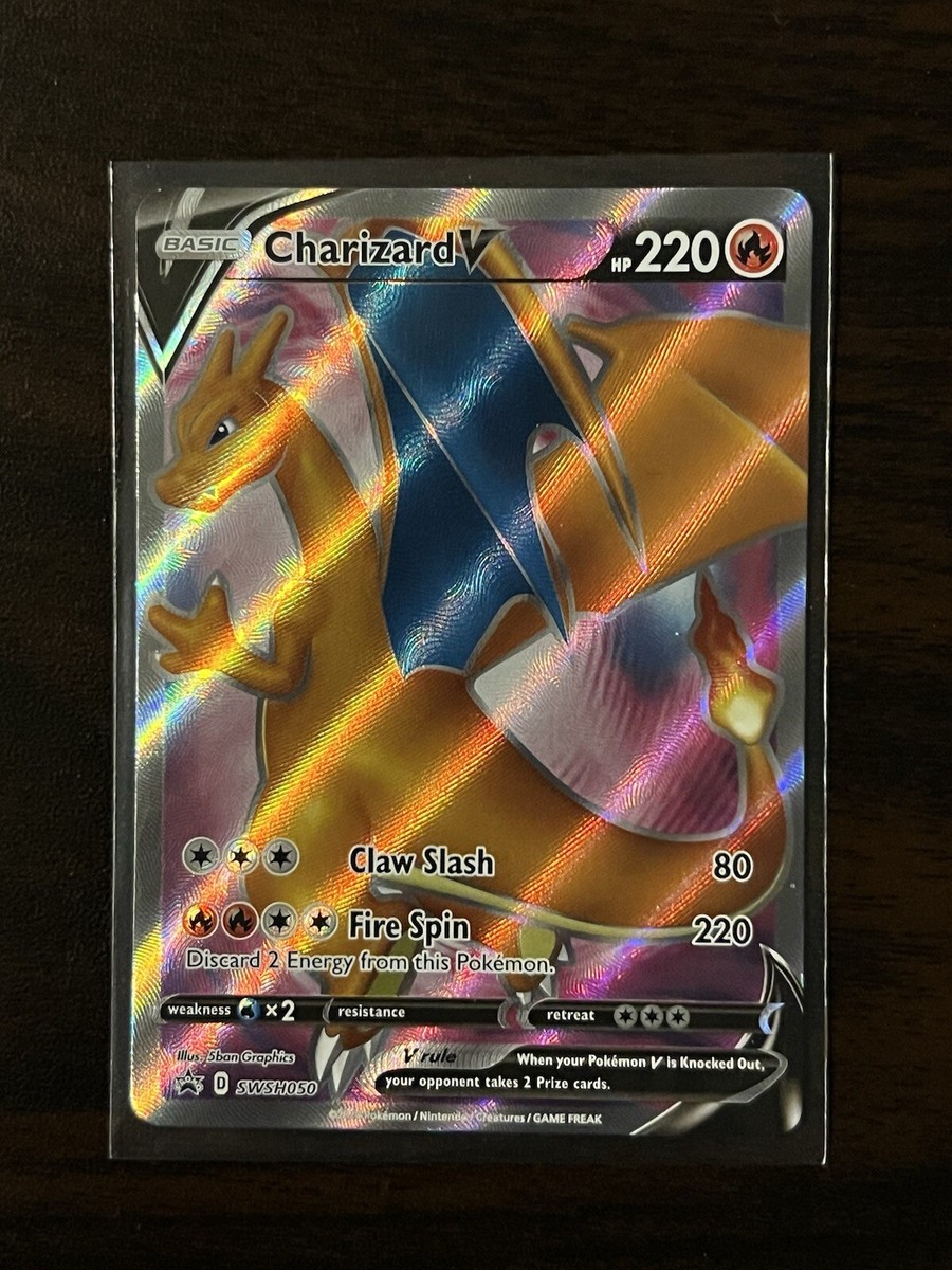 Charizard V SWSH050 SWSH: Sword & Shield Promo Cards Holo