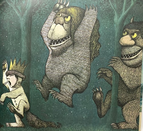 Maurice Sendak - Where Wild Things Are - 1st 1st w/ Early Dust Jacket - Classic - Picture 7 of 7
