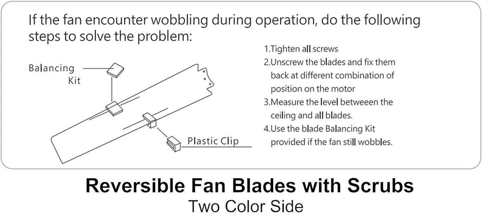 Satin Nickel Flybull 52 Inch Ceiling Fan NIOB - Image 3 of 3