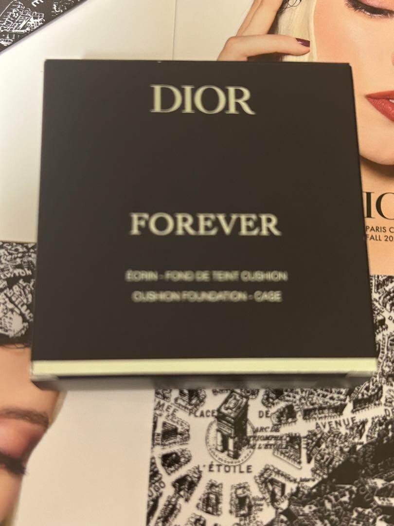 DIOR Plan de Paris Collection Dior Forever Cushion Case