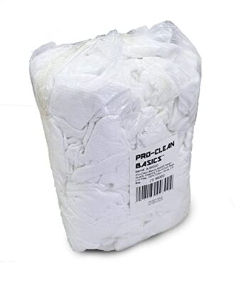 Pro-Clean Basics A99300 Select Quality Cleaning T-Shirt Cloth Rags, Lint Free,