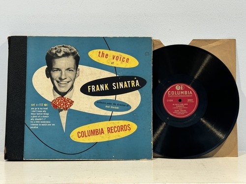 The Voice Of Frank Sinatra 10” Record Set C-112 Columbia