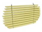 <!--F#f_0-->Rear Window Vintage Venetian Blinds, Off-White, 6 Slat for VW Bug Sedan 1953-57<!--F/-->