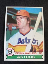 1979 Topps Baseball Card Houston Astros Denny Walling #553 NM Free Shipping!