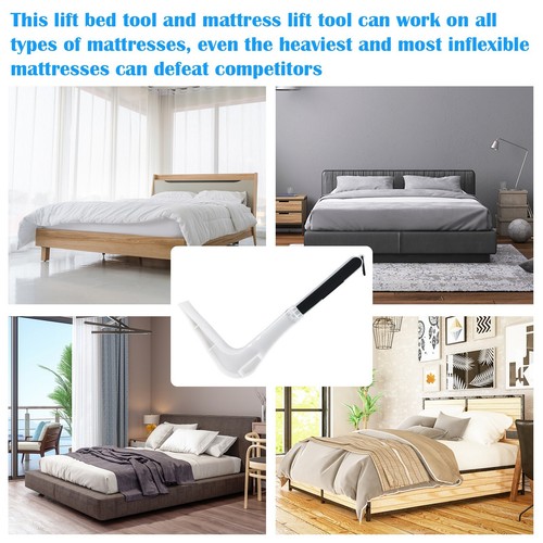 2Pcs Mattress Lifting Tool Effortless Bed Making Bed Moving Help Hand - Picture 10 of 12