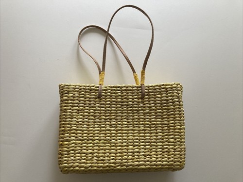 SUN & SAND Sun N' Sand Tote Woven Bag Purse Wicker Beach Umbrella Vacation - Picture 3 of 8