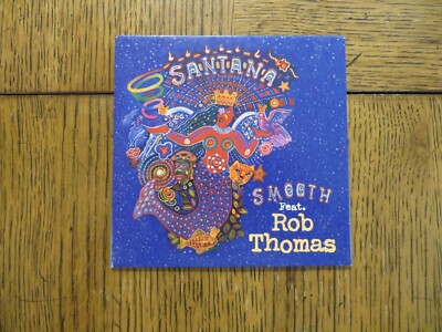 Santana Feat. Rob Thomas   Smooth - 1999 - Arista 07822-13718-2 VG CD SINGLE!!!