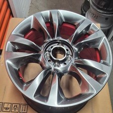 FIAT  500 WHEEL--2015-2019 -16"  # 61687-HYPER CHARCOAL RED ACCENT