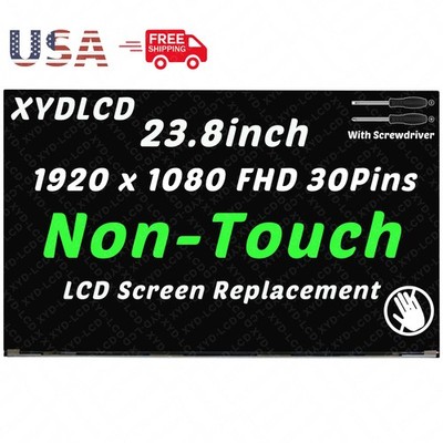 23.8in for HP 24-F0336NH 24-F0339NH 24-F033BCN All-in-One LCD Non-Touch Screen