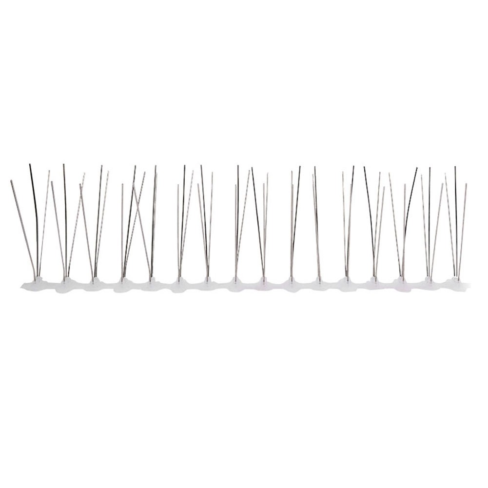 10Pcs 30cm Stainless Steel Anti Bird Spike Outdoor Bird Repellent Bird Spikes To