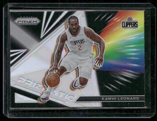 2021-22 Panini Prizm #6 Kawhi Leonard Prizmatic Prizms Silver