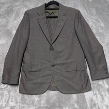 VTG Brooks Brothers Makers Sport Coat Mens 42 Gray 50s 60s Wool Blazer Jacket