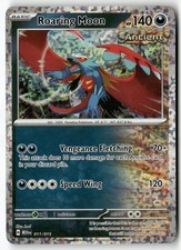 mcdonald's roaring moon pokemon card BN & Sleeved] Holo The holo pattern on these