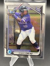 2024 Bowman #BCP-131 Robert Calaz Chrome Prospects