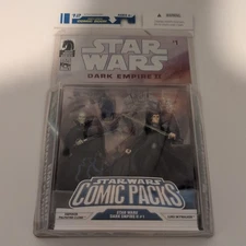 Star Wars Hasbro Comic Packs Emperor Palpatine Clone Luke Skywalker Figures NEW*